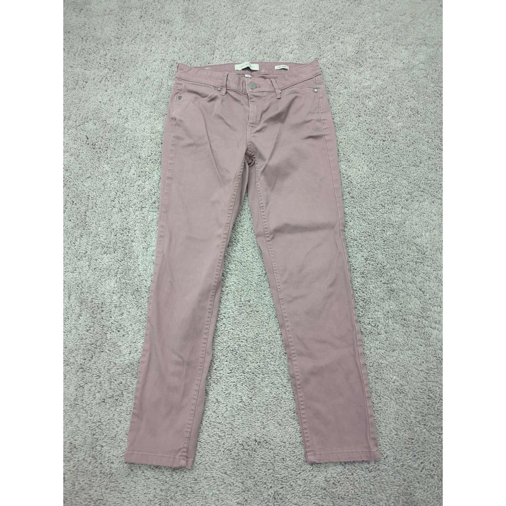 Calvin Klein Jeans Womens 6 Pink‎ Low Rise Ankle Skinny Stretch Casual